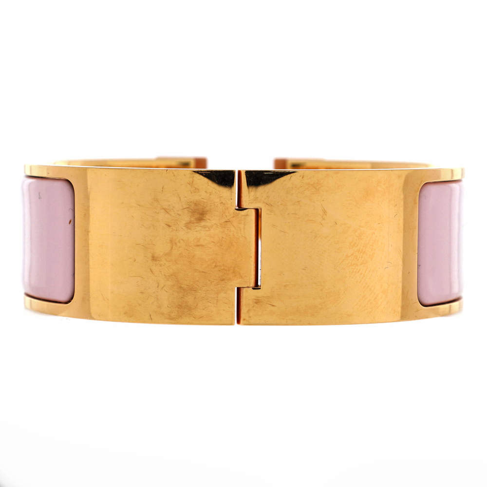 Hermes Wide Clic H Bracelet Enamel - Picture 2 of 3